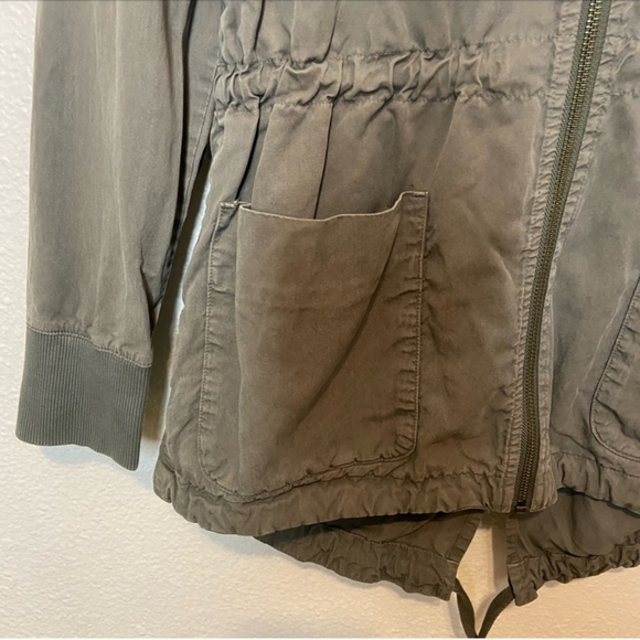 Standard James Perse Full Zip Utility Military Jacket - Picture 10 of 14